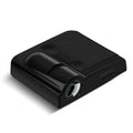 Car decorative projection radium lamp in black or beige with ABS plastic shell measuring 6.5cm by 6.3cm