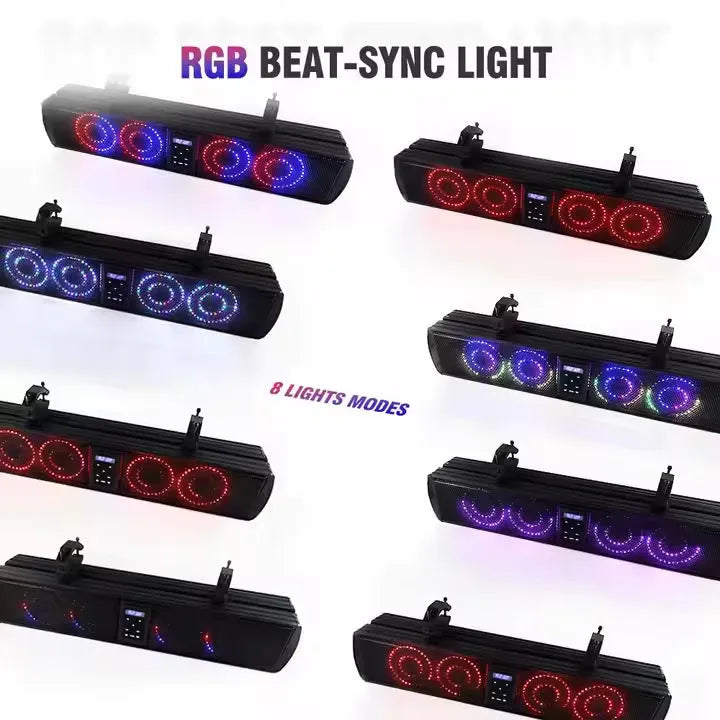 Personalised Beach Car Strip Bluetooth Audio Belt unit with USB cable for golf carts and ATVs.