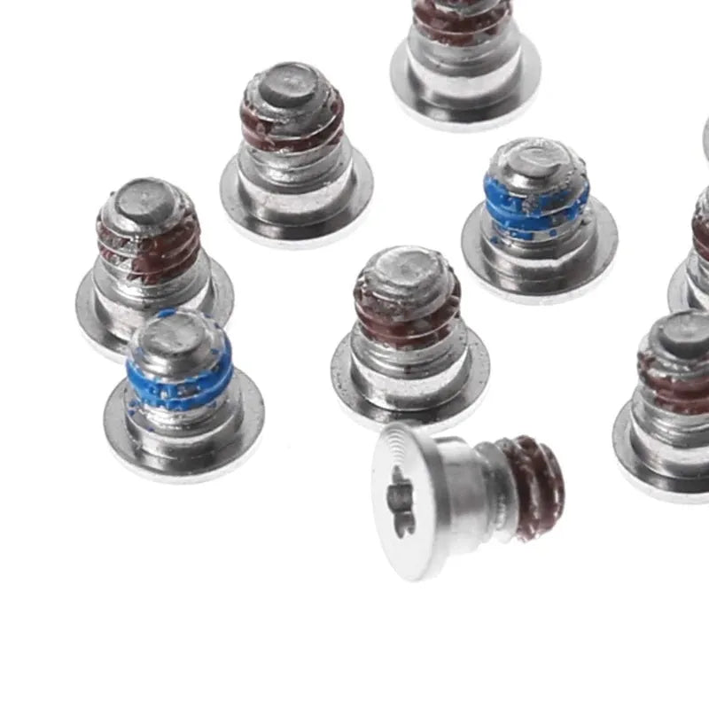 10 metal replacement screws for MacBook Pro Retina A1502, A1398, and A1425 bottom shell repair
