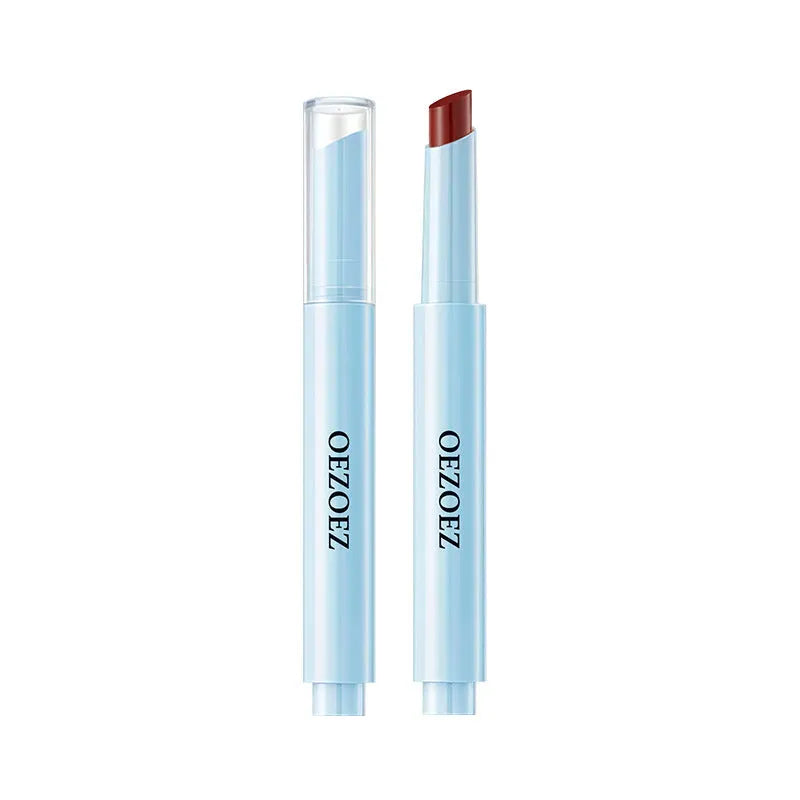 Waterproof and moisturising lipstick tube in one of six available shades.