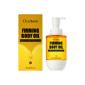 60ml bottle of tightening body oil with glycerin, vitamin E and pistachio seed oil