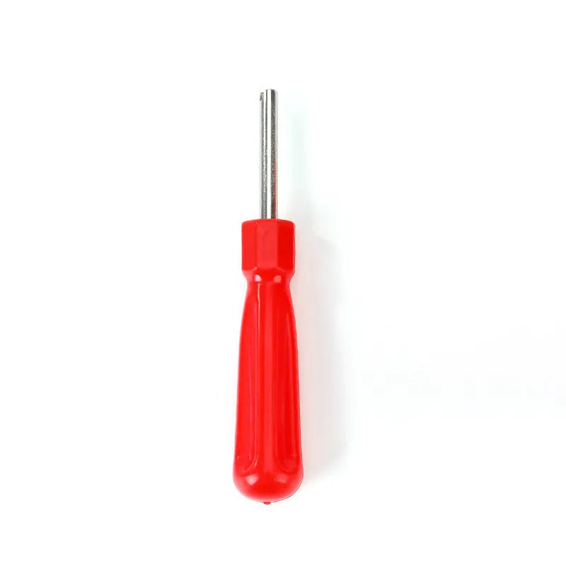 Single-head aluminium alloy valve wrench with 1-inch jaw opening in three colour style options