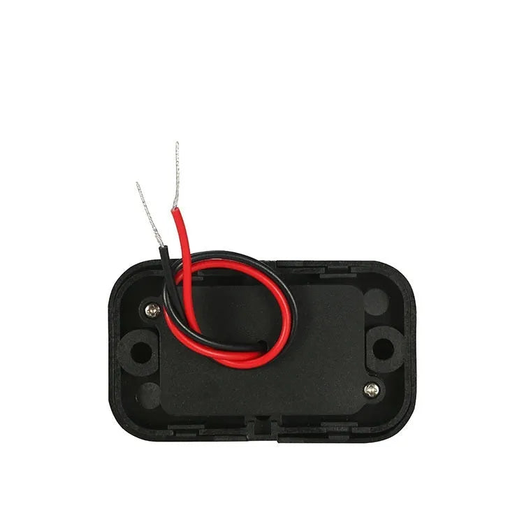 Black QC3.0 and PD3.0 modified car charger with TYPE-C port for 36W fast charging in vehicles.