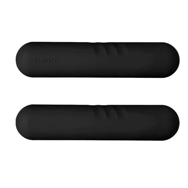 Silicone-edged hand-drawn dumbbell stick in various colours for fitness training