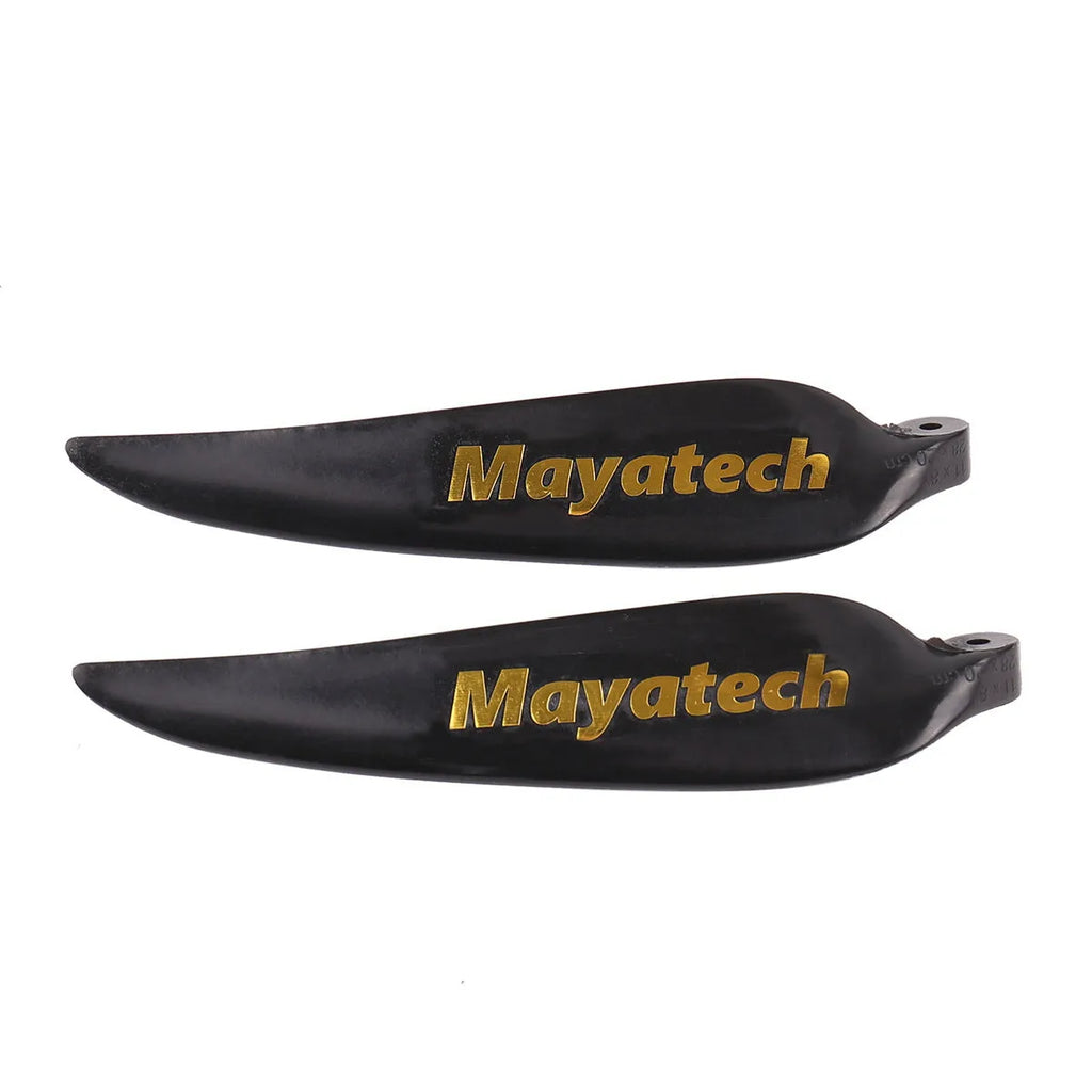 Black folding paddle fittings with quick-disassembly mechanism measuring 12x6.5cm