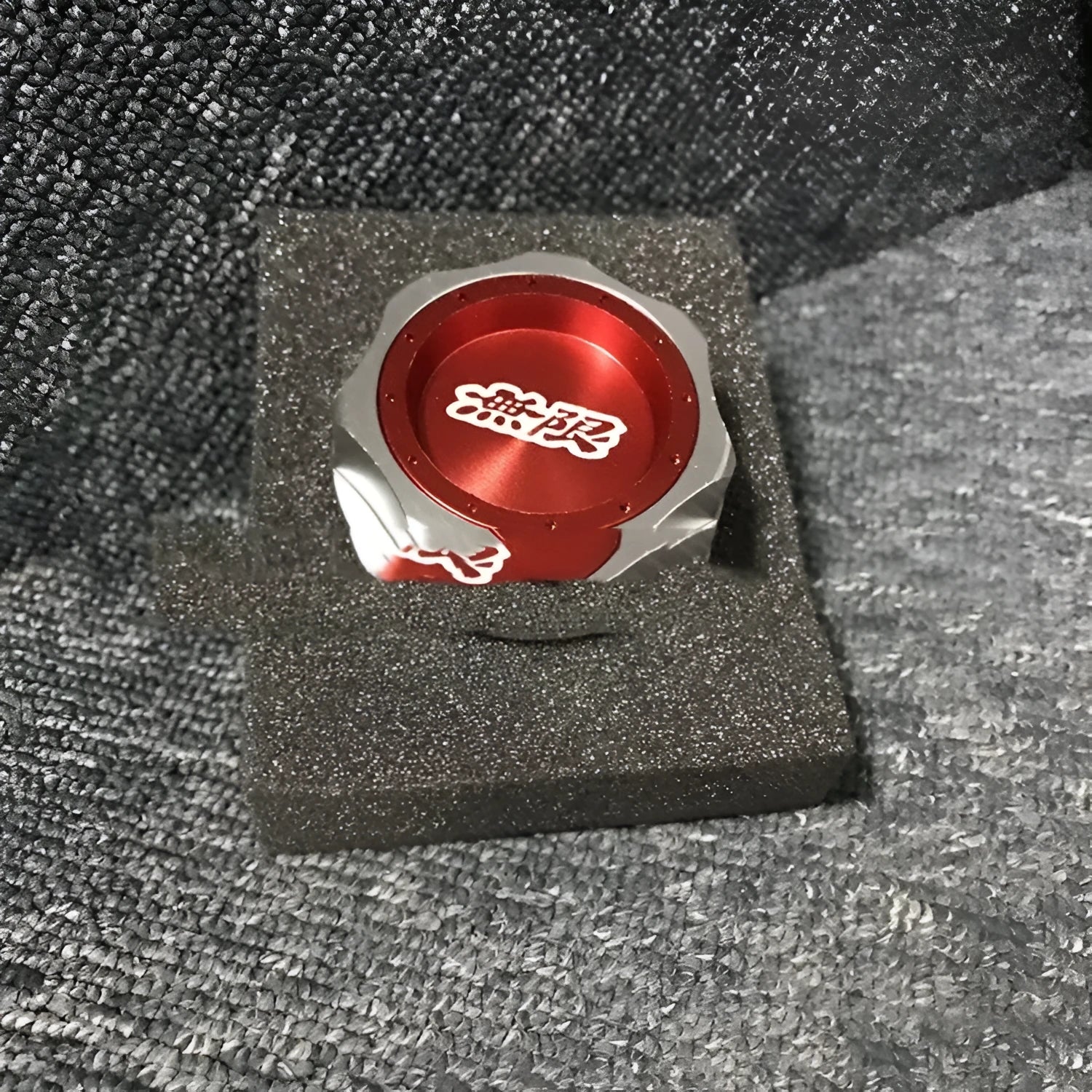 Aluminium alloy oil filter cap for Honda in six colour options