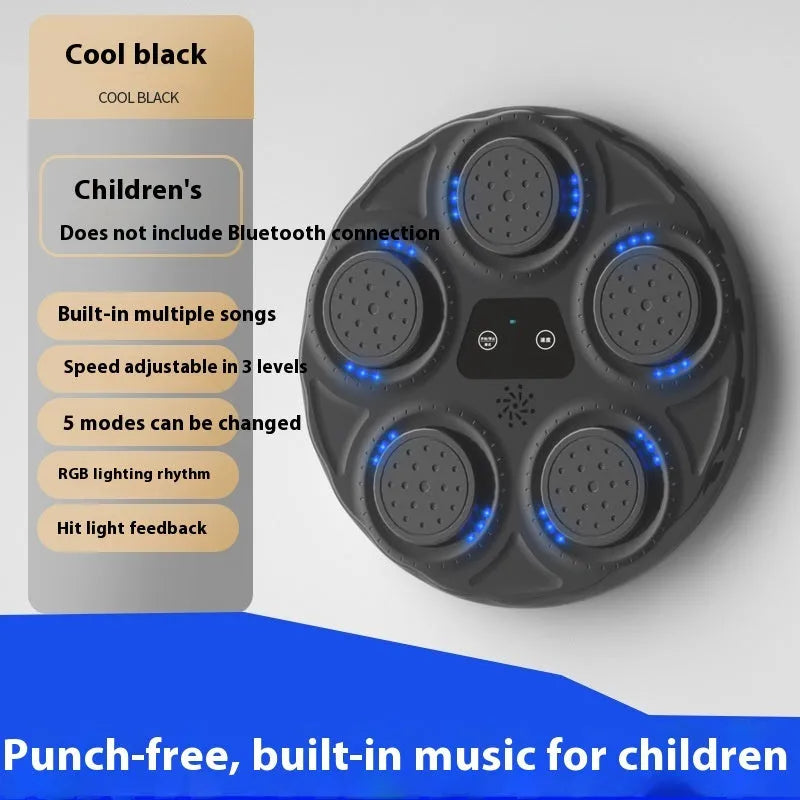 Smart wall-mounted boxing trainer fight sandbag with ABS plastic construction and 2500MAH battery