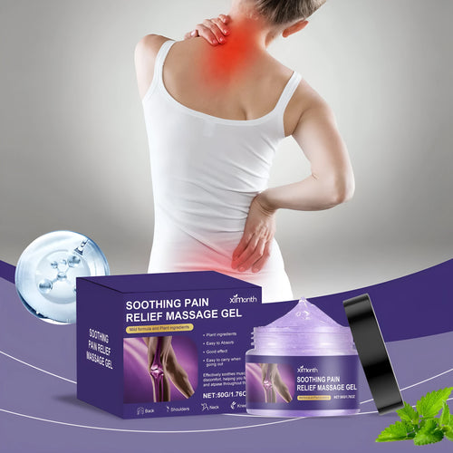 50g tube of body joint care gel for joints and muscles on a white background.