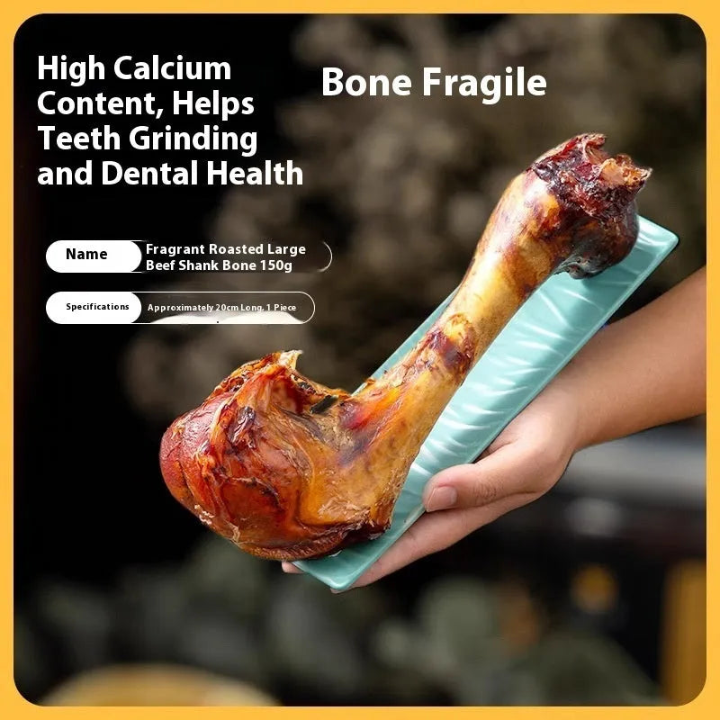 Puppy molar rod dog chew in large, medium, and small sizes for teeth cleaning and calcium supplement.