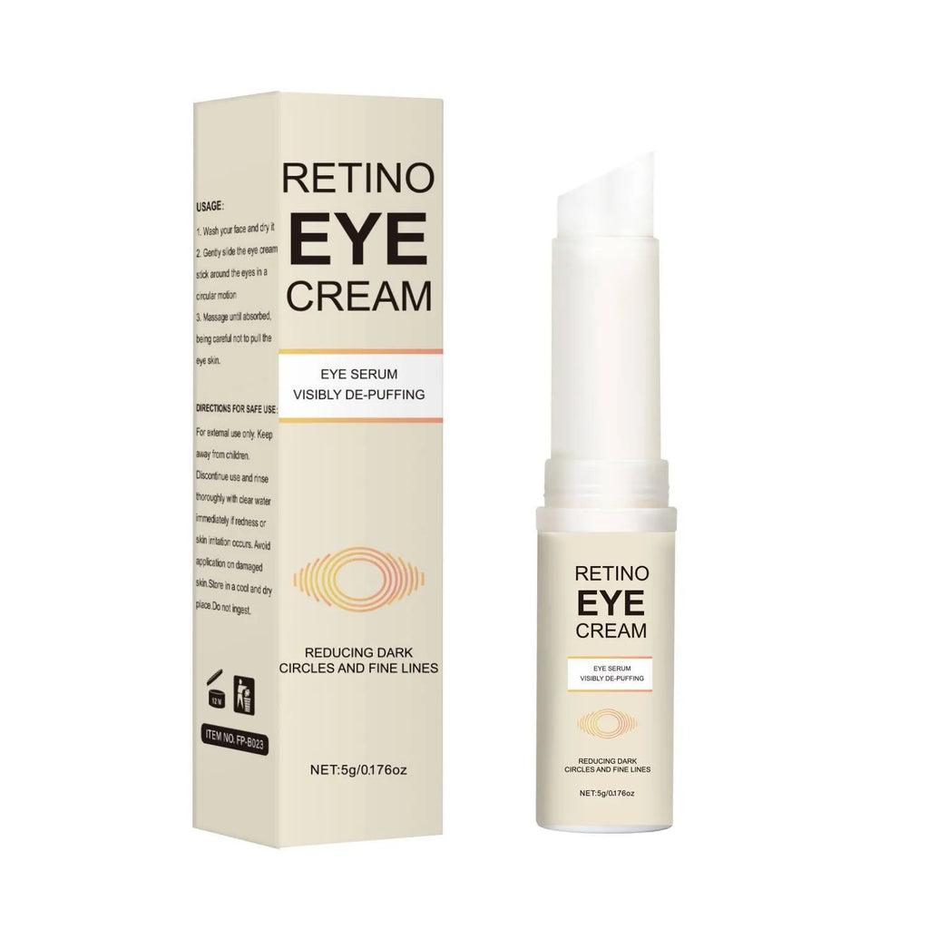 5g tube of eye cream for moisturising and addressing dark circles with universal skin type compatibility
