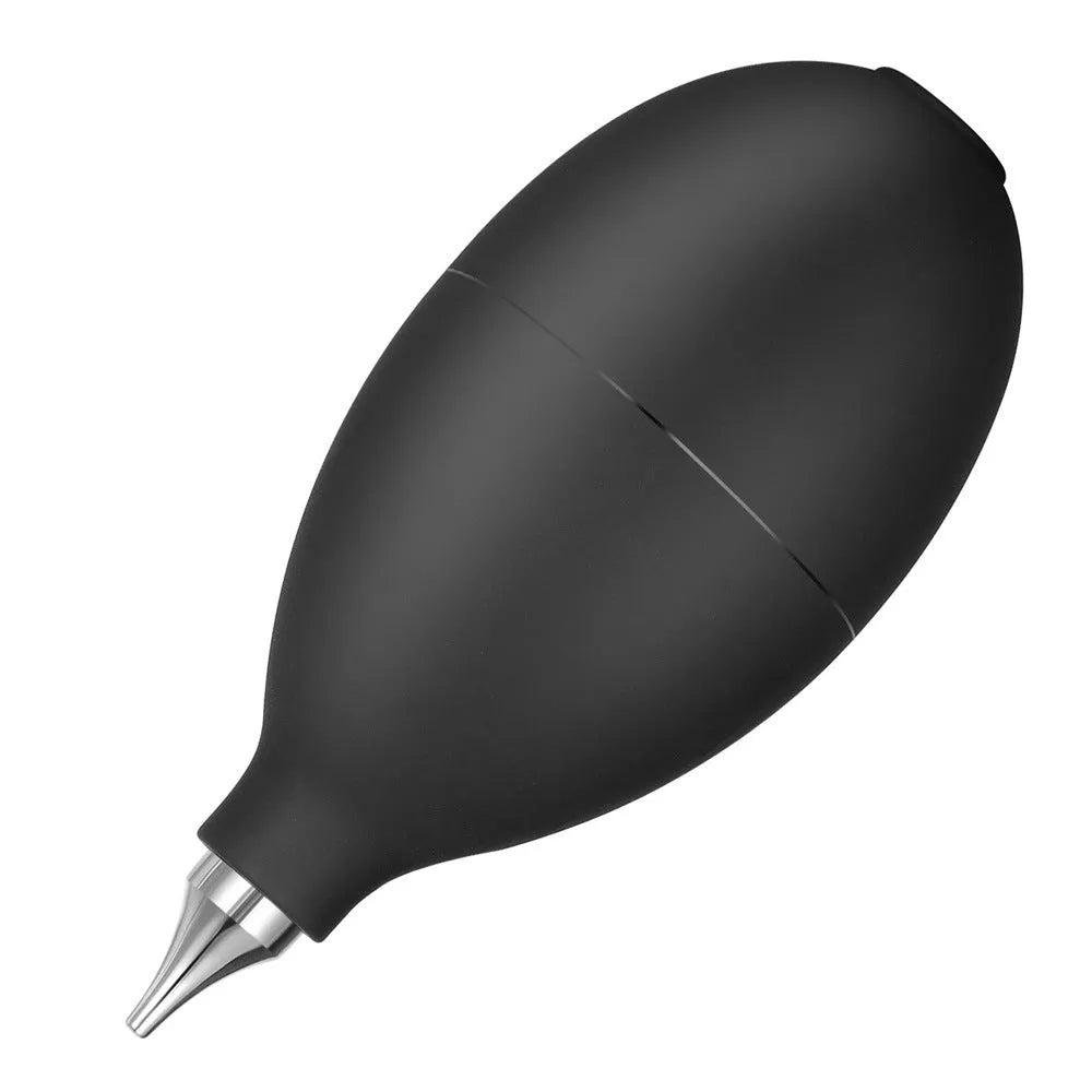 Blue and black rubber dust removal ball cleaning tool for camera and mobile phone maintenance