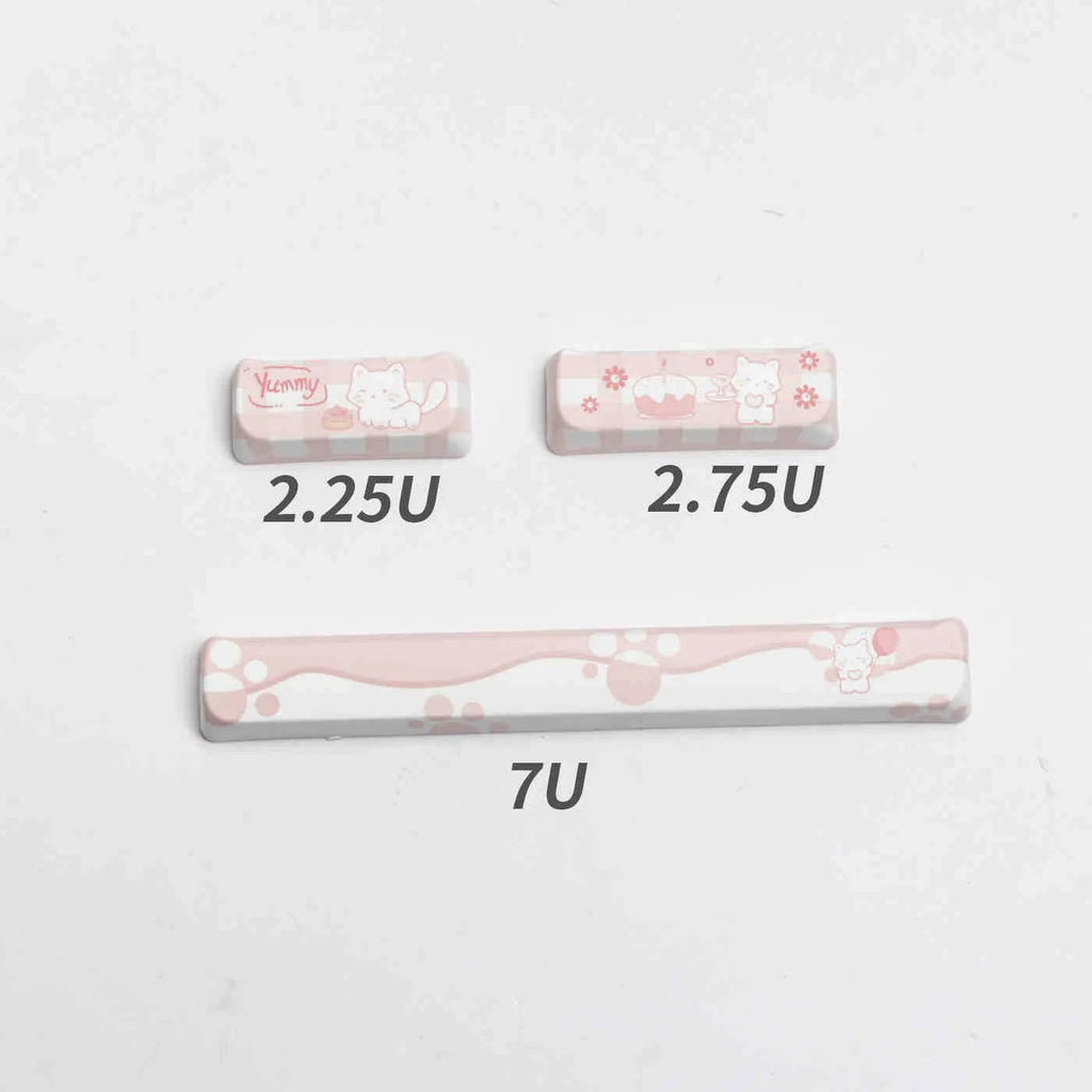 Full set PBT sublimation key caps for mechanical keyboards showing 98+ key coverage