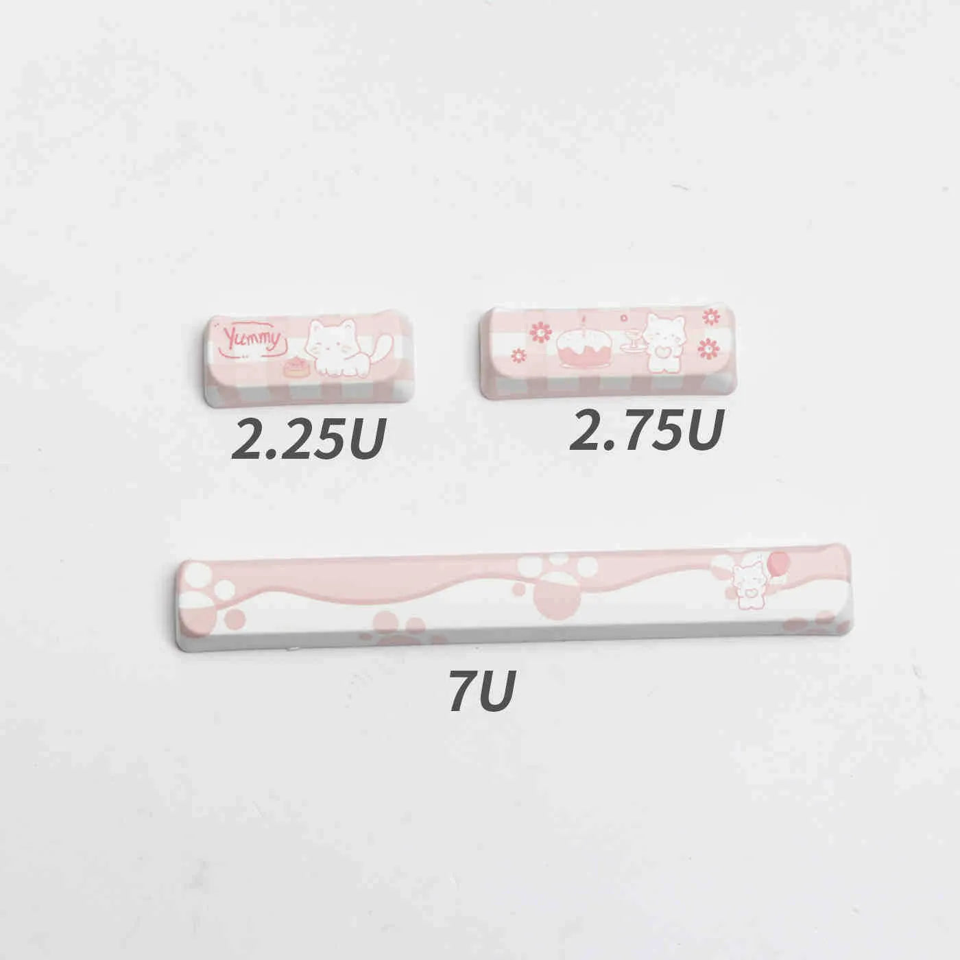 Full set PBT sublimation key caps for mechanical keyboards showing 98+ key coverage