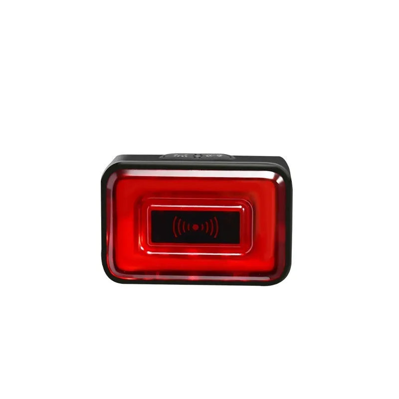 Radar bicycle tail light with double bracket mounting and Type-C charging port