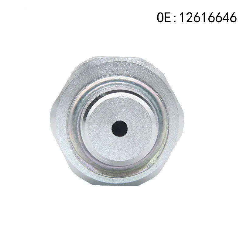 Silver metal fuel pressure sensor for automotive applications with part numbers 12616646 12677836 D1846A