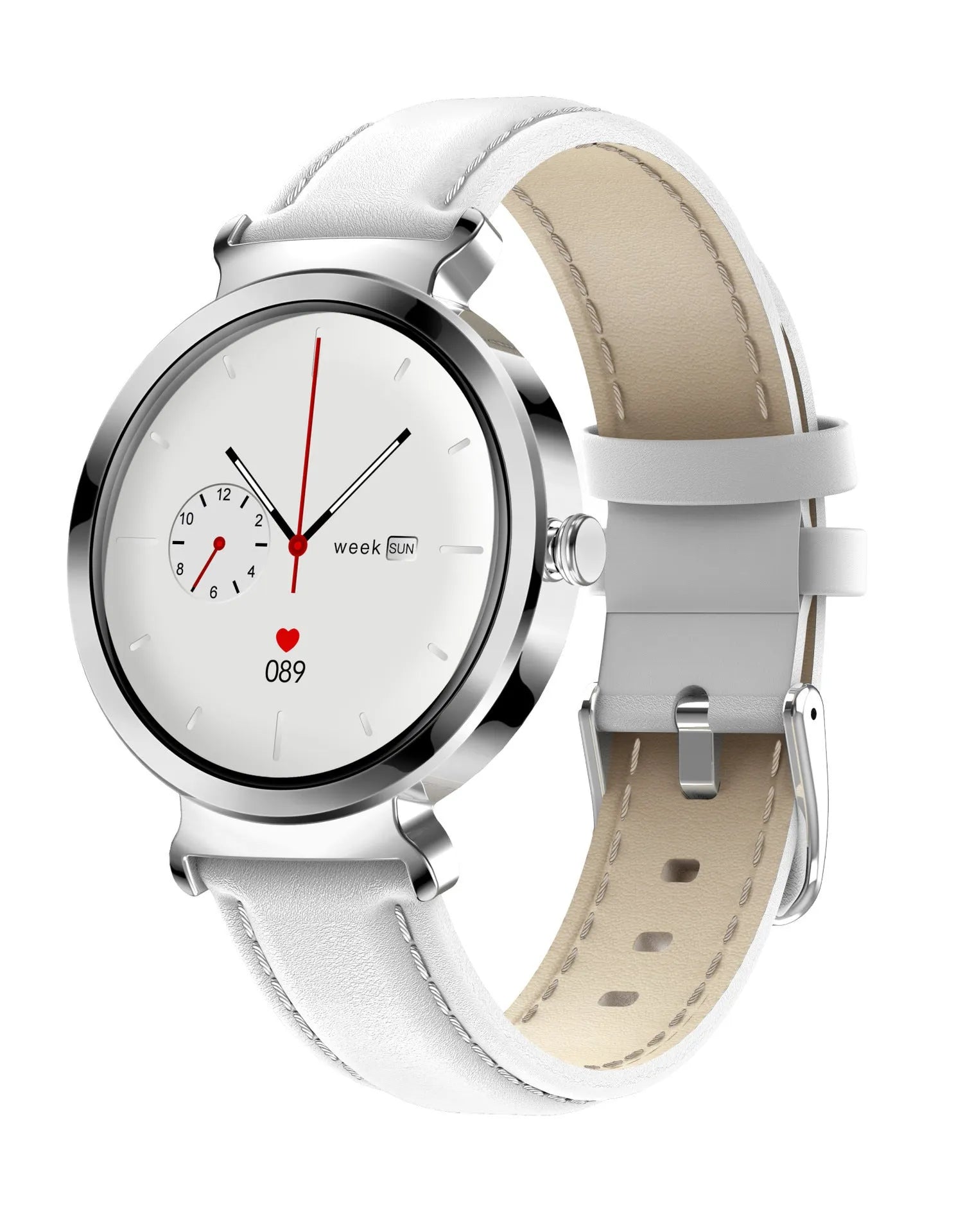 Zinc alloy smart bracelet with 1.28-inch colour display on wrist