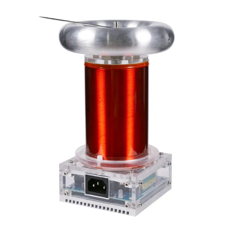 SSTC Tesla coil driver board with controller and cables for 220V musical plasma arc generation