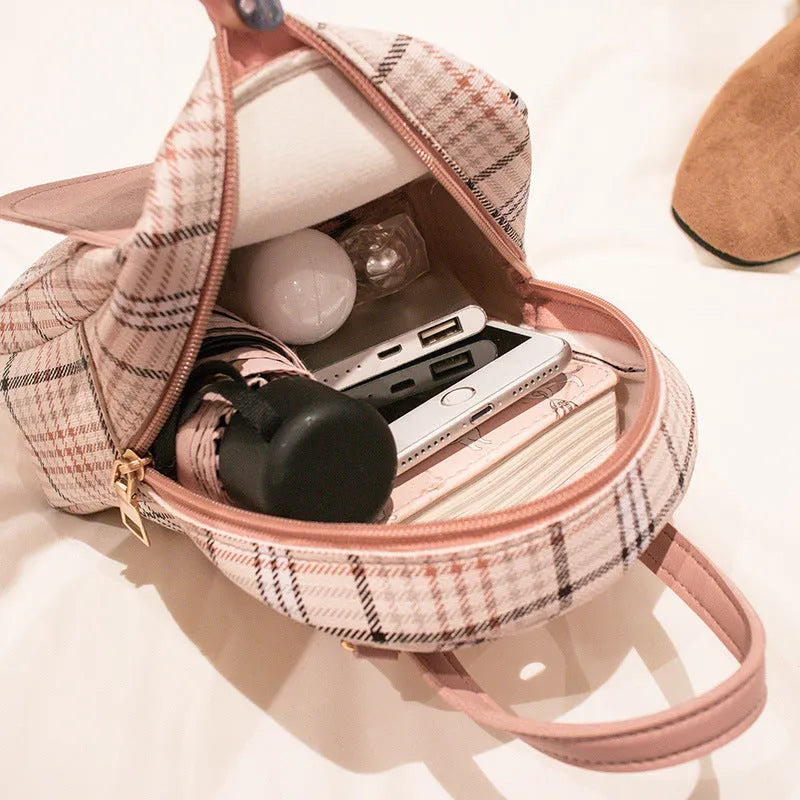 PU material diagonal phone bag with shoulder strap in five colour options
