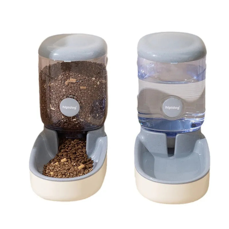 Second generation 3.8L automatic pet water fountain in grey blue pink or green for cats and dogs