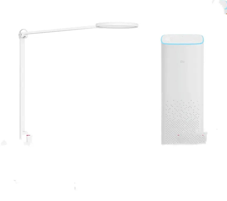 ProLED intelligent desk lamp with a folding arm and adjustable colour temperature settings for reading and writing.