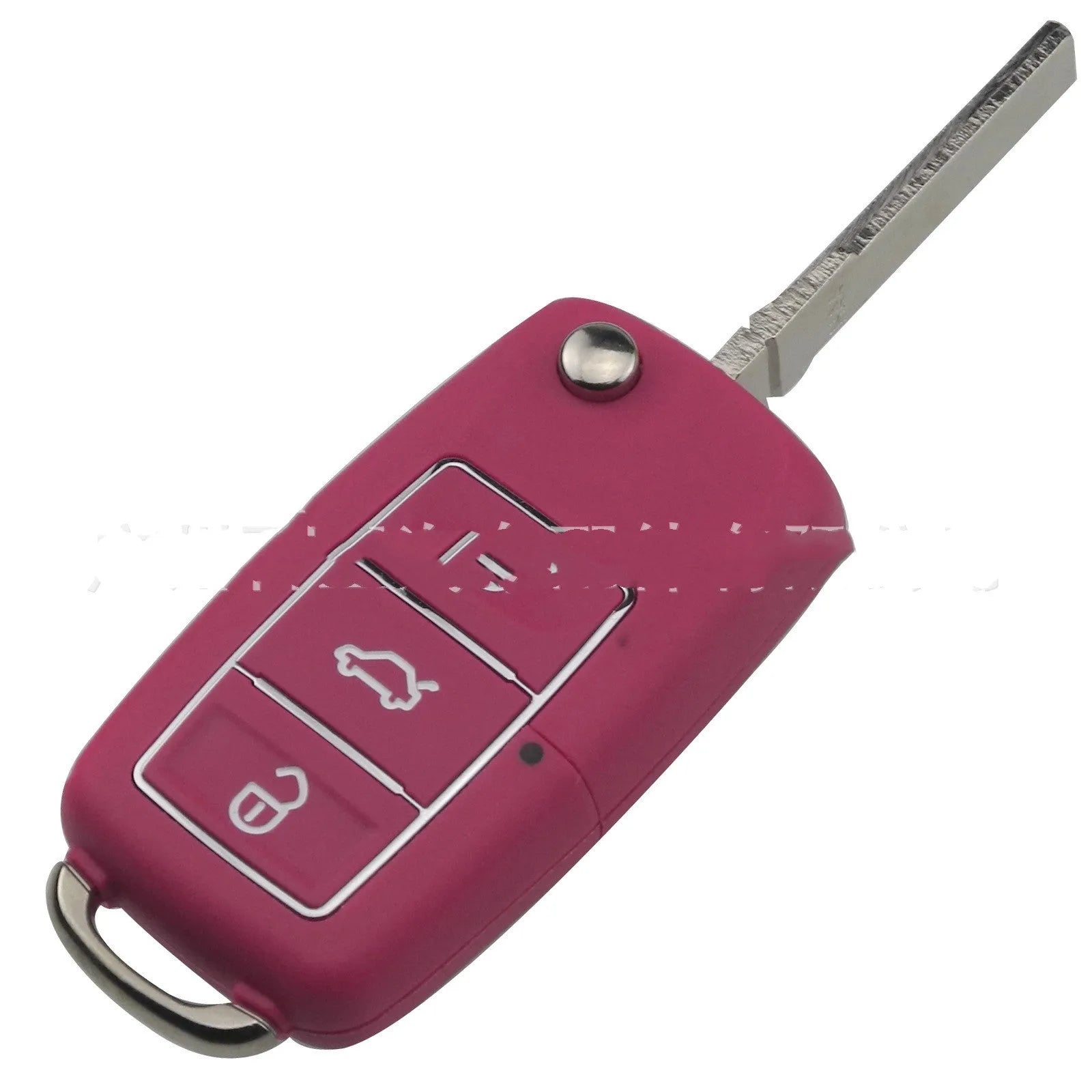 Volkswagen Jetta Golf 3-button car key fob replacement plastic housing shell in five colour options
