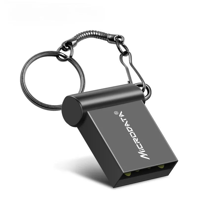 Metal Creativity Speed Car USB storage disc on necklace chain in silver, black, gold colours