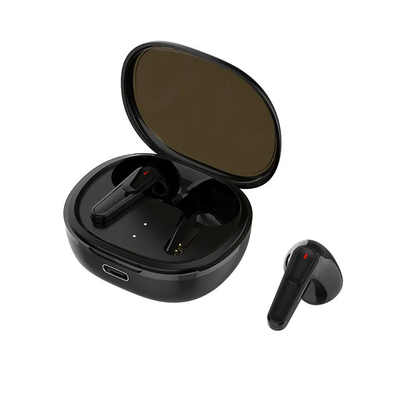 Black PRO30 wireless Bluetooth in-ear headphones with noise reduction technology and voice control