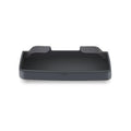 Black silicone sunglasses holder mounted on Tesla Model 3 centre console armrest