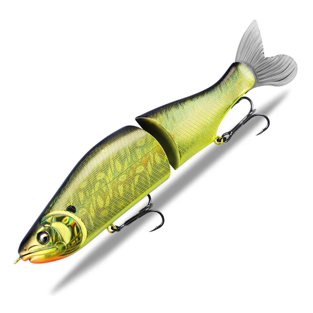 185mm soft plastic fishing bait in realistic fish design for bass fishing
