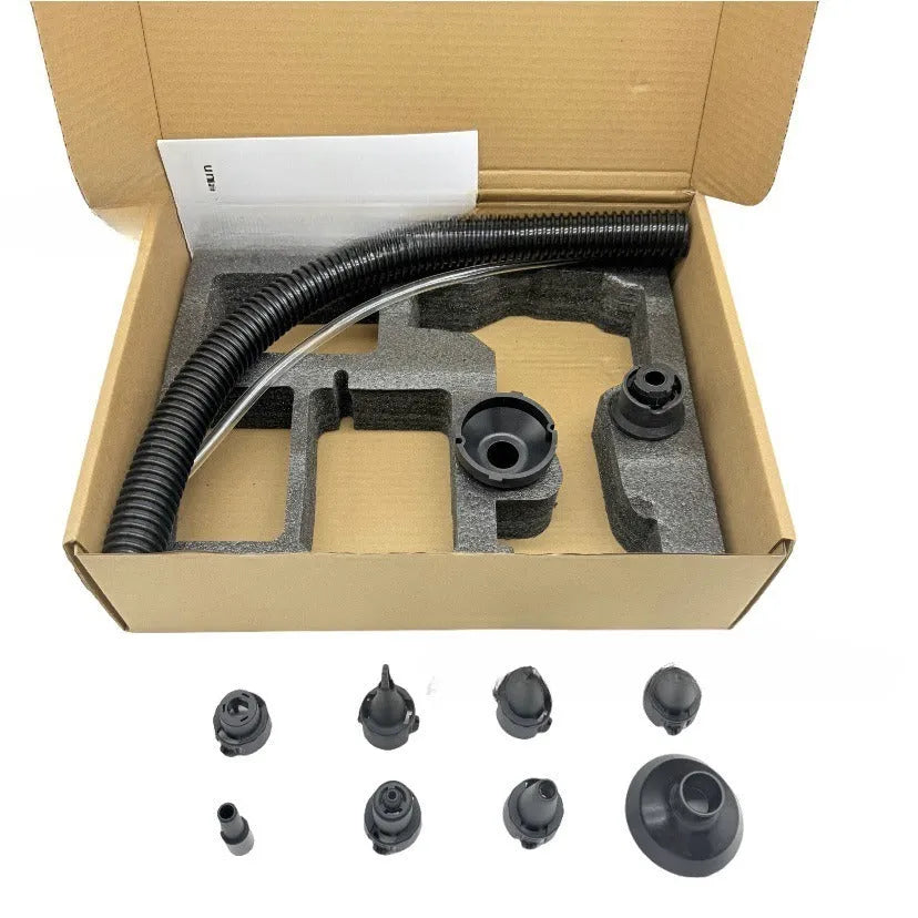 21V lithium battery air exhauster for snow removal and dust cleaning with dust exhaust apparatus