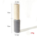 Sisal cat scratching post 30cm high with brown or grey colour options