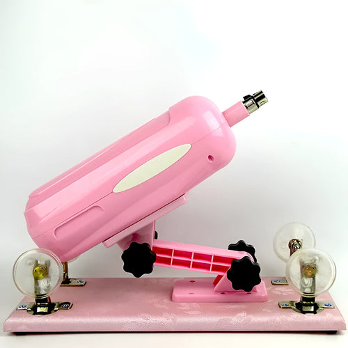 Bobb women's automatic telescopic thrusting sex tool in purple, black, and pink colours