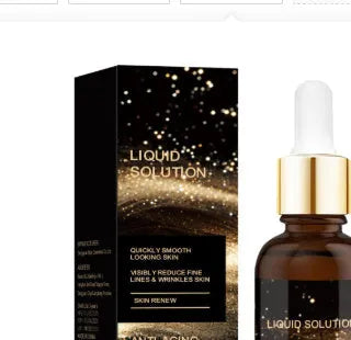 30 ml bottle of facial moisturising solution with glycerin and hyaluronic acid.