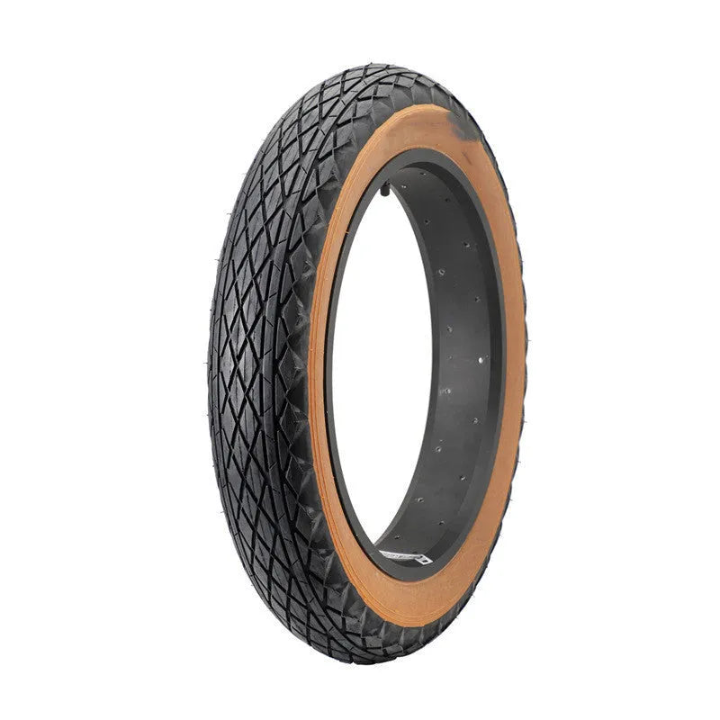 20x4.0 inch brown rubber snowmobile tyre for electric beach cars