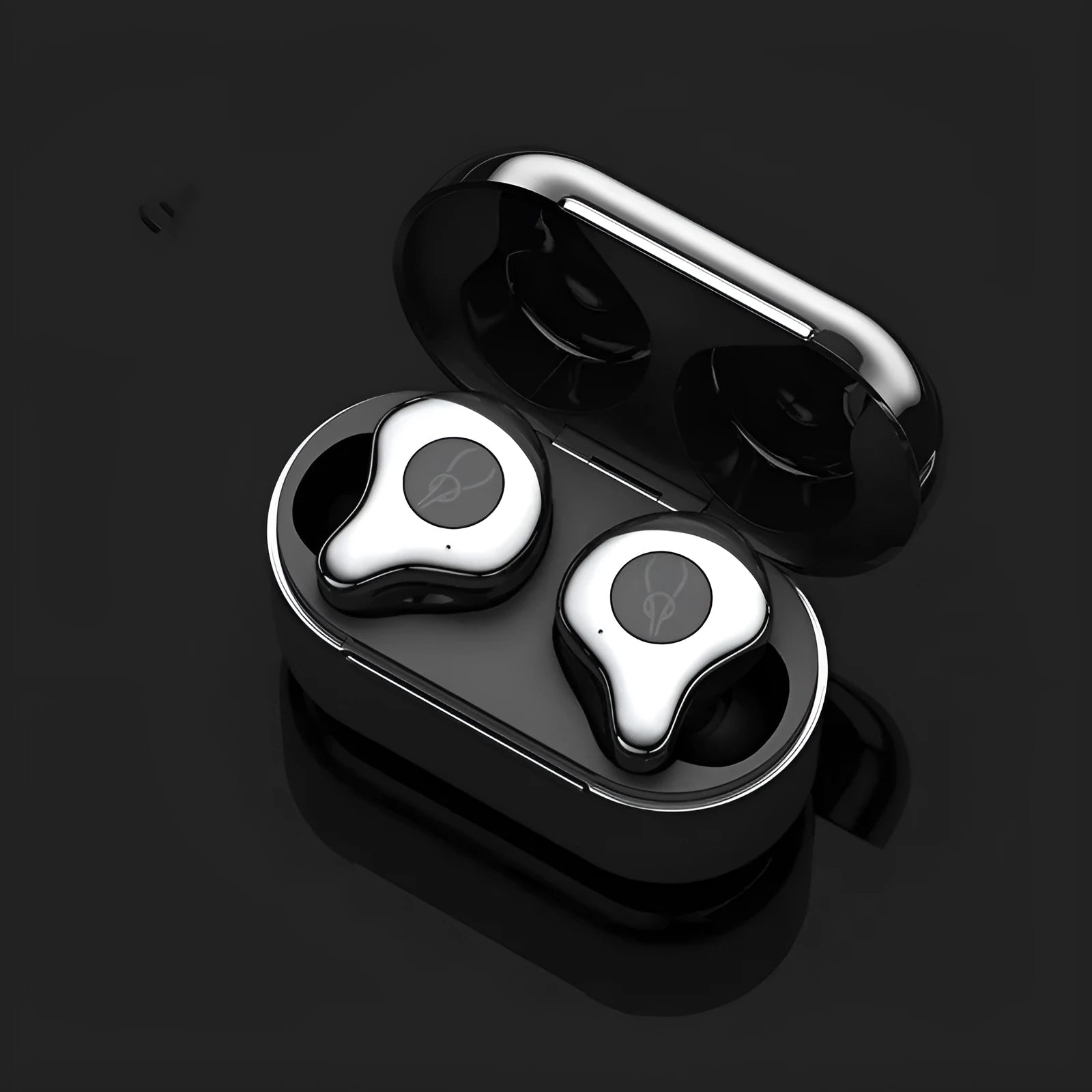 Wireless TWS Bluetooth 5.0 headset in multiple colours with a Type-C charging case.