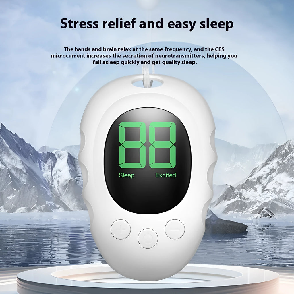 Silicone sleep monitor hand grip in white, black, or green colours with charging cable