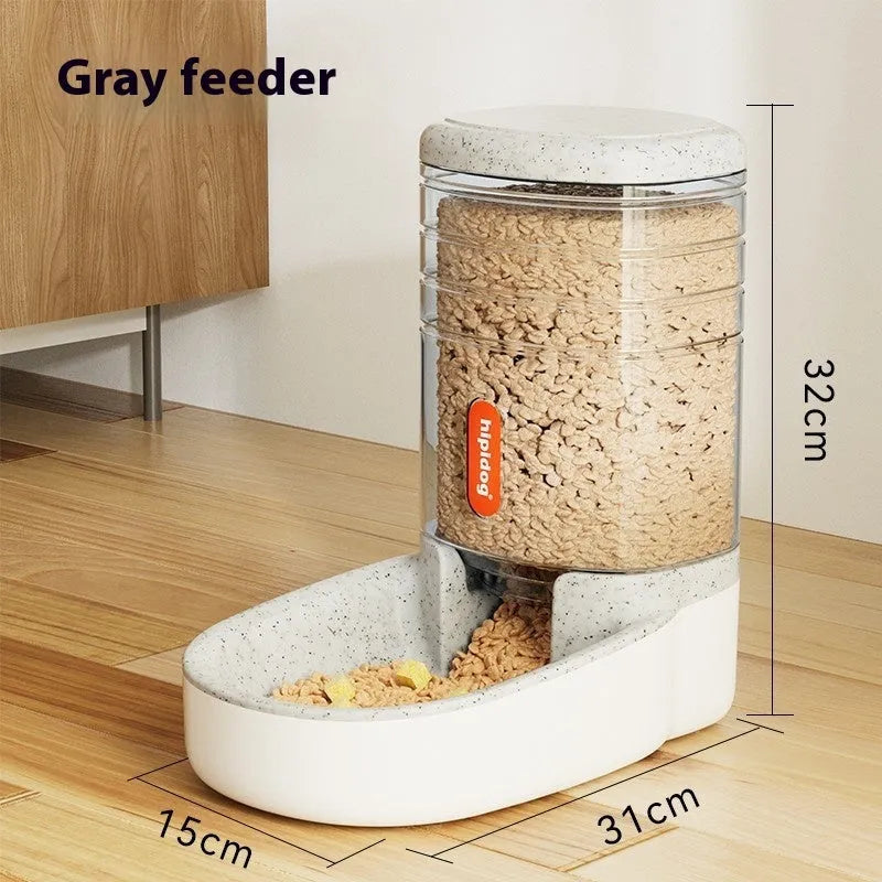 Second generation 3.8L automatic pet water fountain in grey blue pink or green for cats and dogs