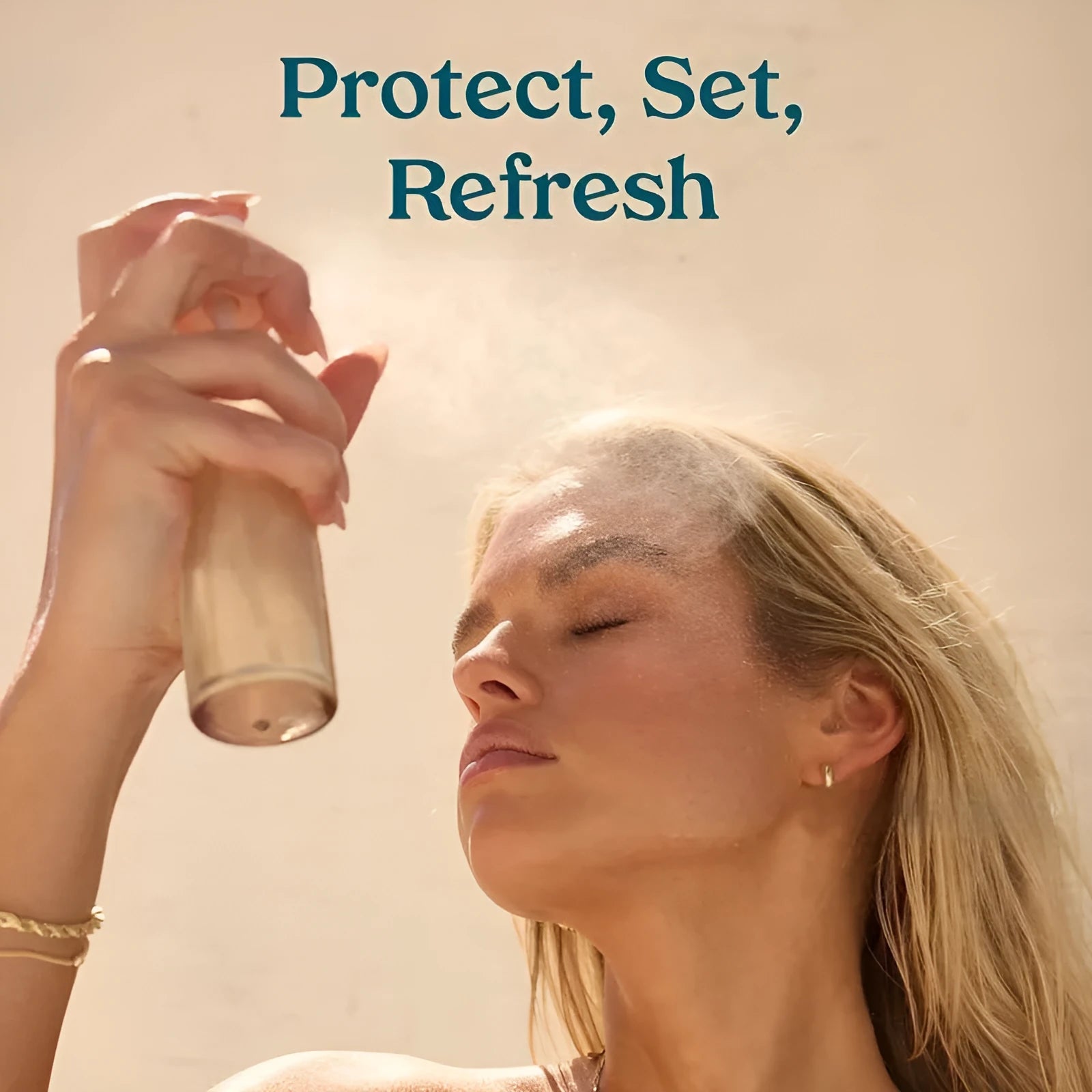 75ml face toner spray bottle with moisturising and nourishing formula