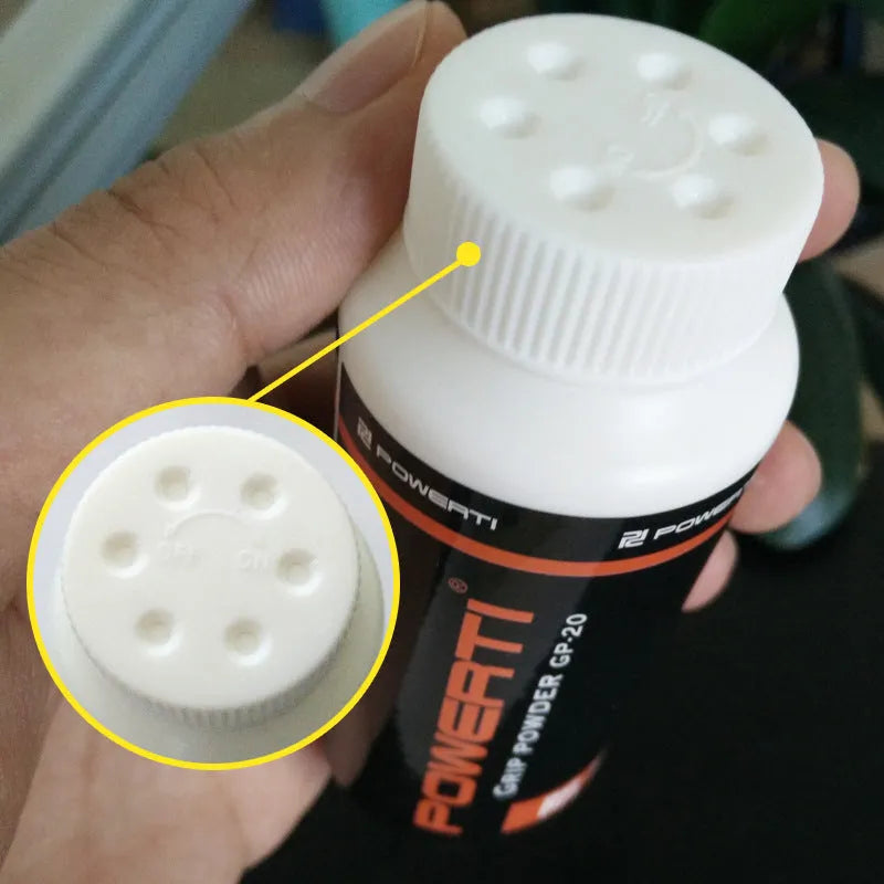 White magnesium carbonate sports anti-slip powder for badminton tennis fitness