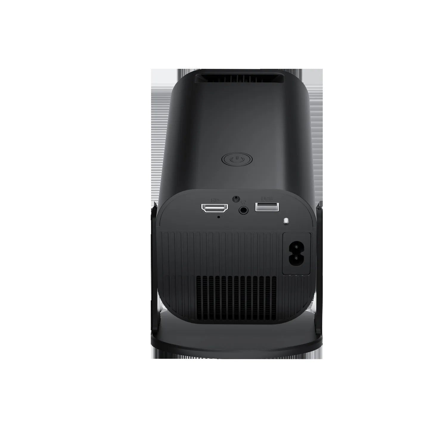 P330 mini projector in black or white with remote control and power cord