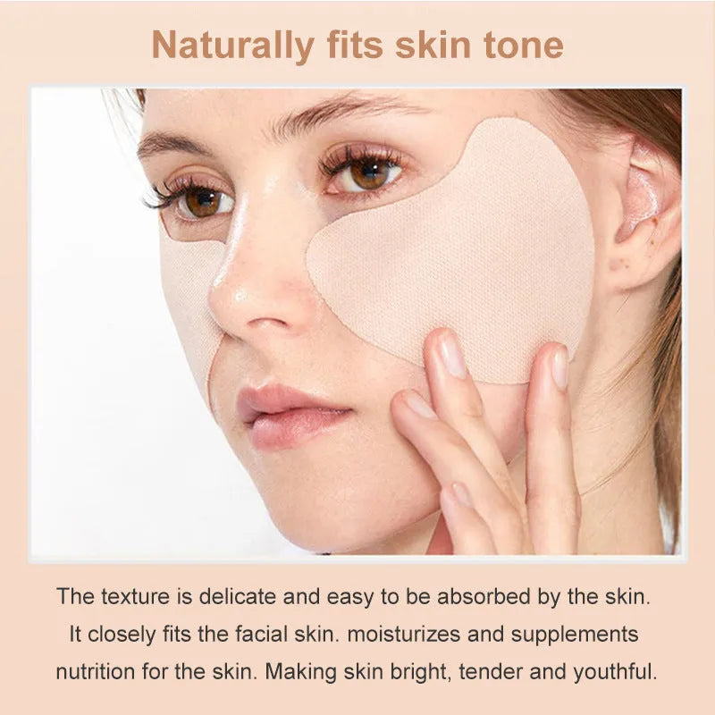 UV-proof outdoor sports eyes mask for universal skin types with 5ml application per pair