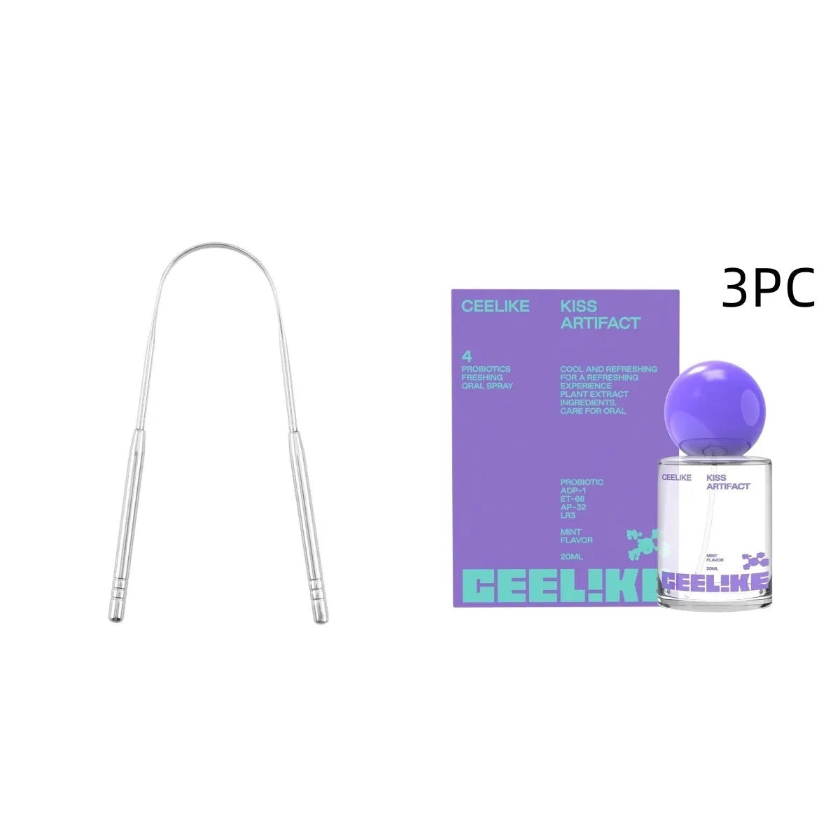 20ml probiotic oral care spray bottle for dental hygiene