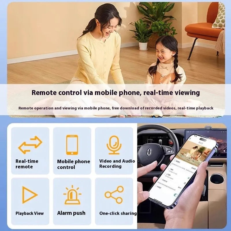 Wireless WiFi battery surveillance camera with 1.2-inch ball machine and self-contained bracket