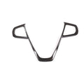 BMW steering wheel buttons frame with carbon fibre pattern, deluxe edition
