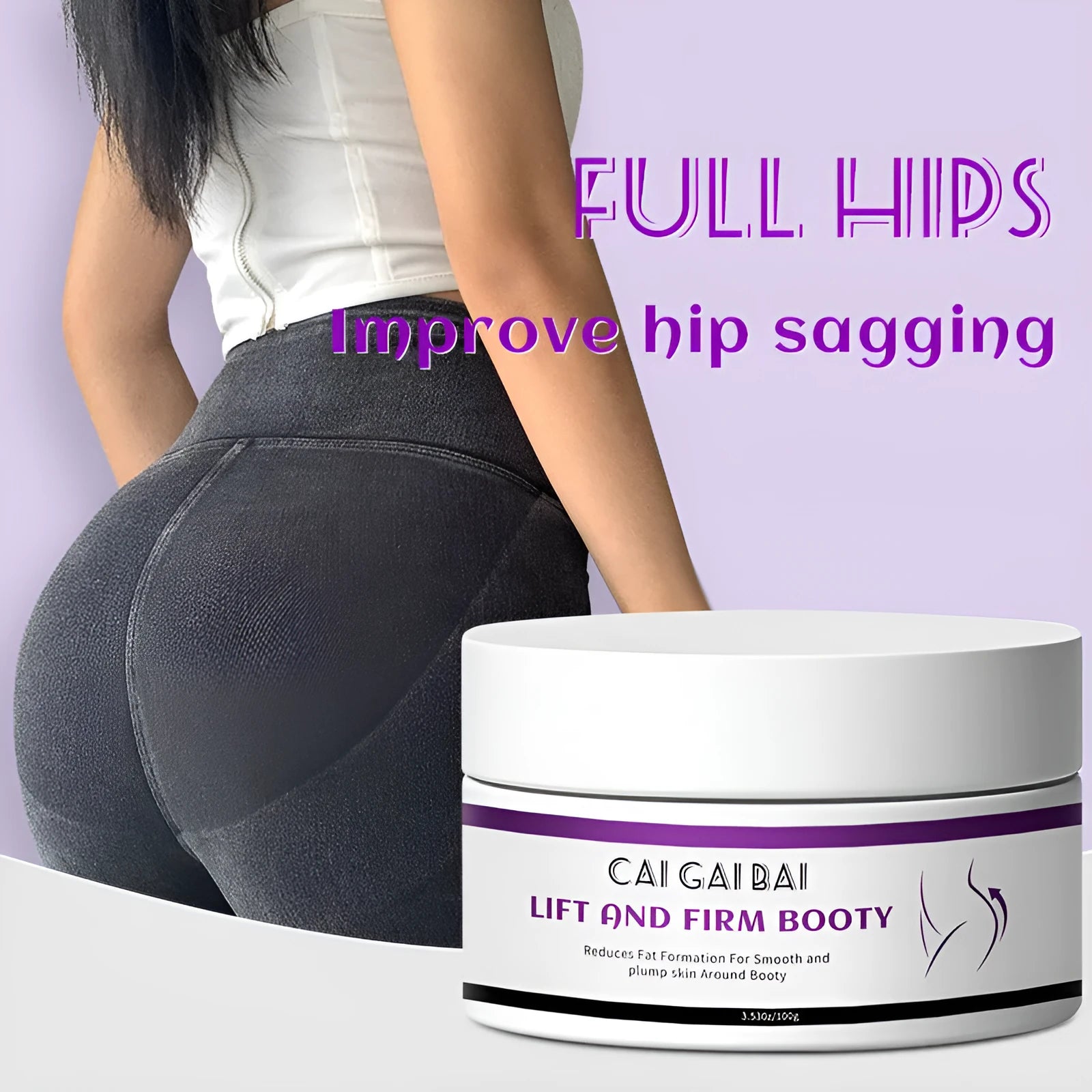 NDC hip lifting cream 100g jar for ladies home fitness buttocks toning