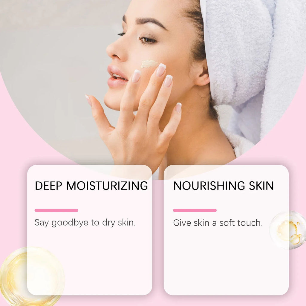 Sakura Butter Cream 100g nourishing moisturising face cream in 5.7cm cube container