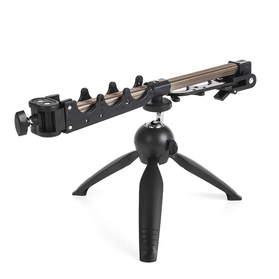 Aluminium triangle ice fishing rod holder bracket for small fishing rods