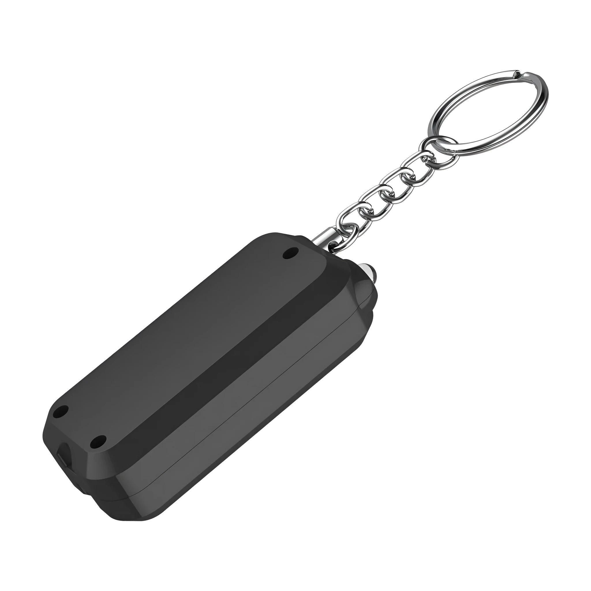 ZQ-202 personal safety alarm in multiple colours showing compact 65x30x12mm dimensions