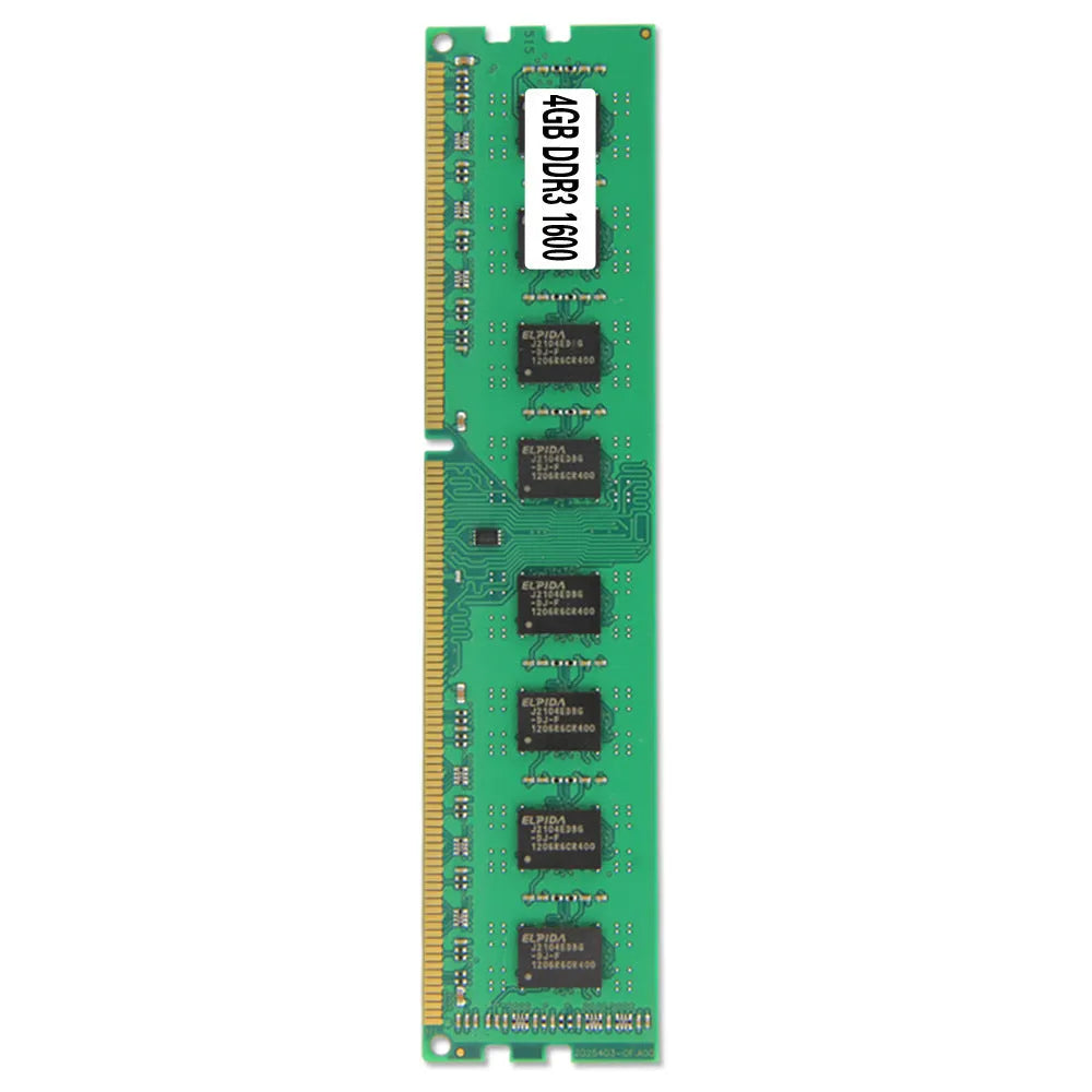 Desktop DDR3 4GB 1600MHz memory module single stick for AMD computer systems