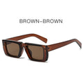 Y2K style special-shaped sunglasses with full frame and UV400 protection in multiple colour options.